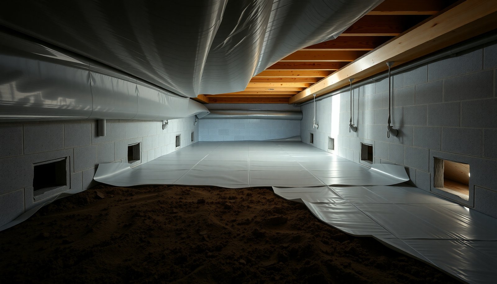 Crawl Space Vapor Barrier: Do You Still Need Vents If You Install One?