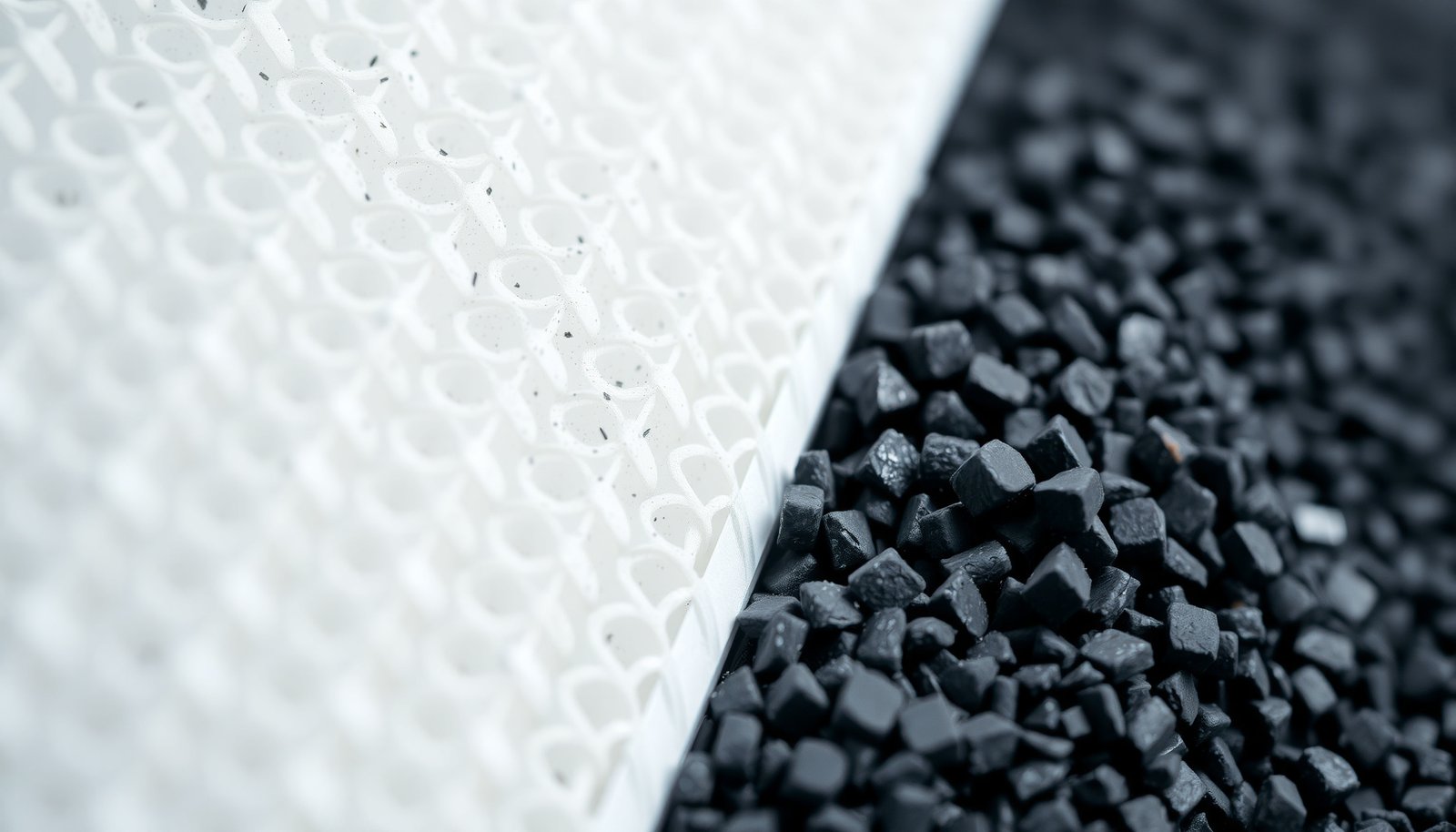 HEPA vs activated carbon filter VOCs close-up view