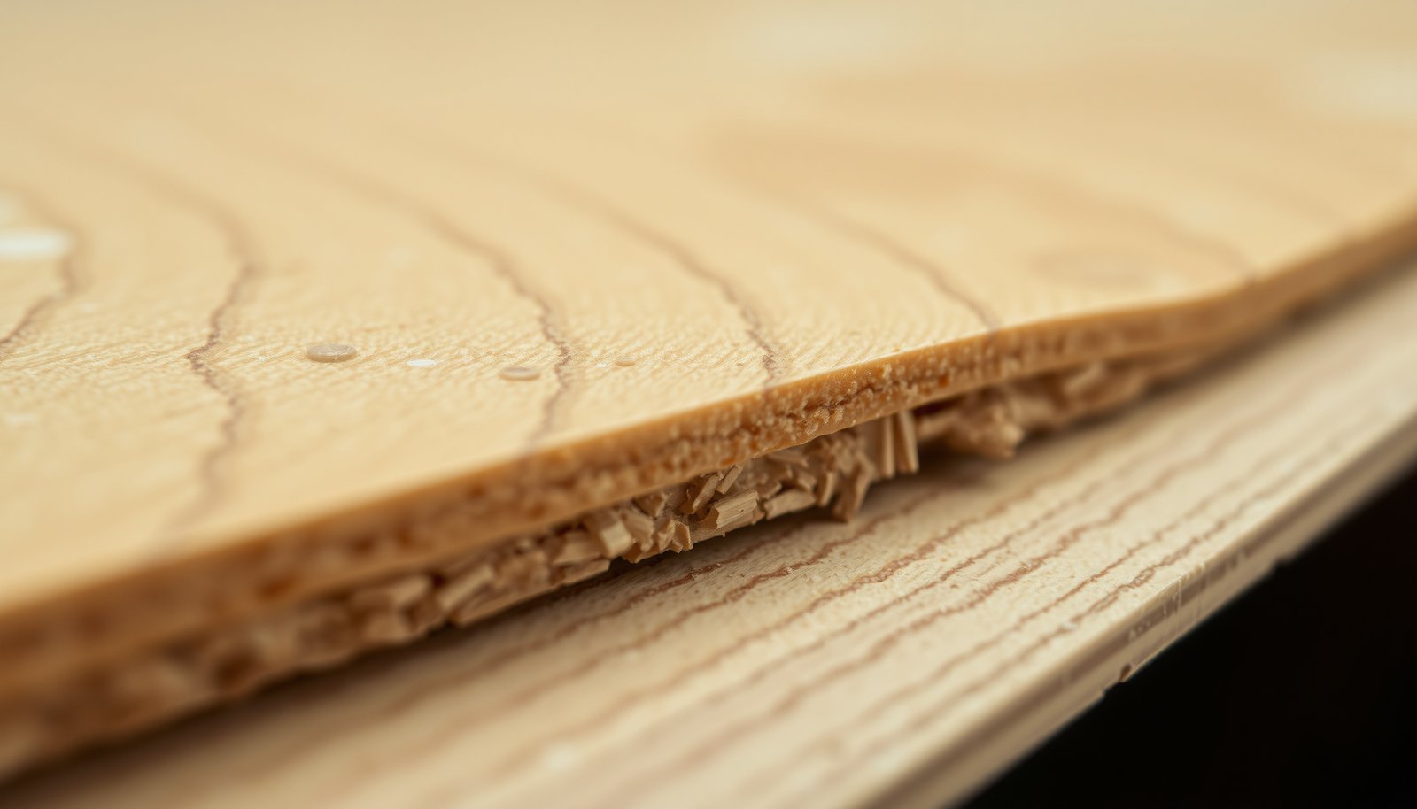 IKEA furniture off-gassing formaldehyde close-up view