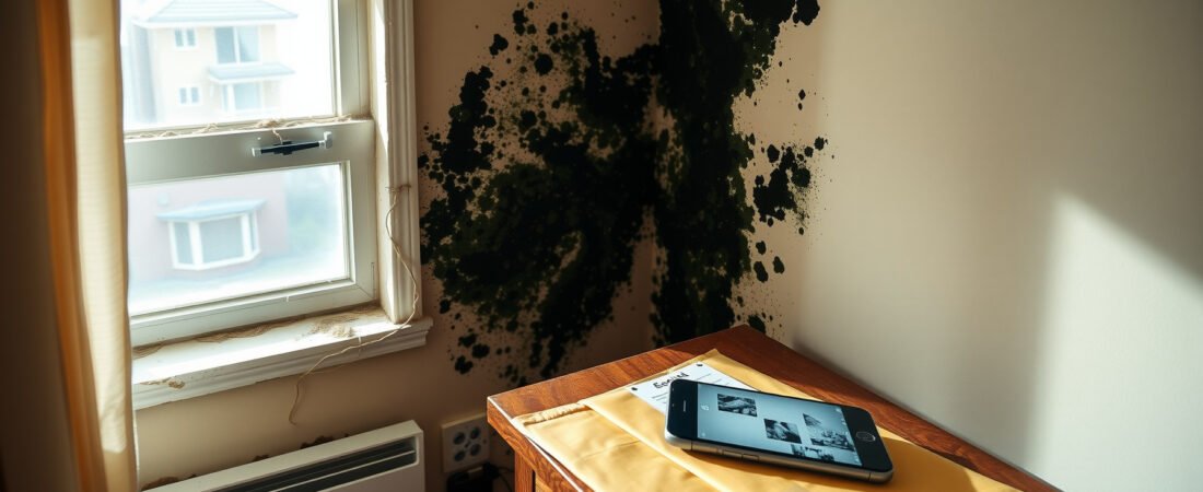 How to Legally Document Mold in Your Apartment for a Landlord Dispute