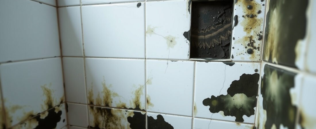 Mold Behind Shower Tiles: Why Grout Cleaning Doesn’t Fix the Real Problem