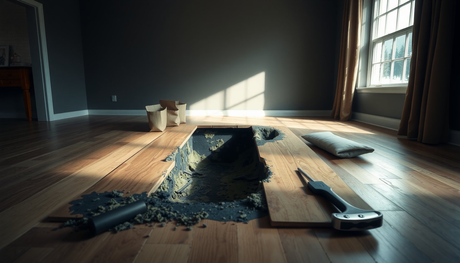 Mold Smell Coming From Under Floorboards: How to Confirm and Fix It
