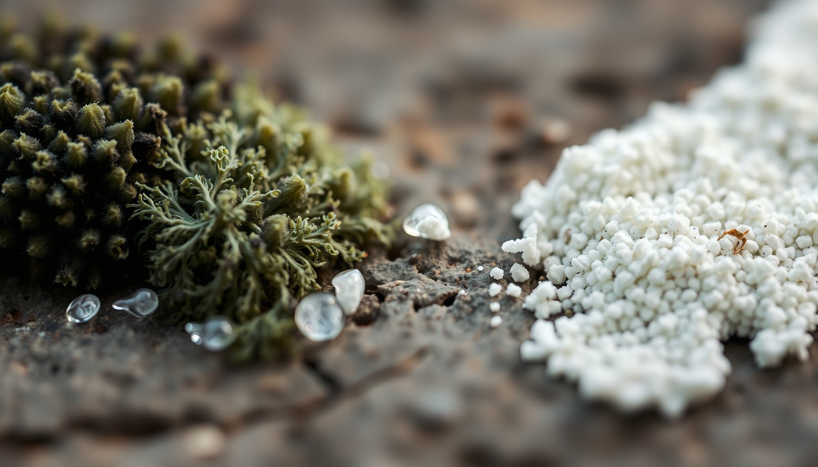 mold smell vs mildew smell close-up view