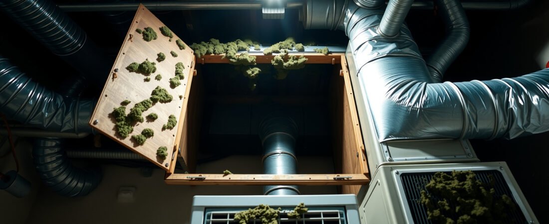 Musty Smell Only When AC Runs: Mold in the HVAC System Explained