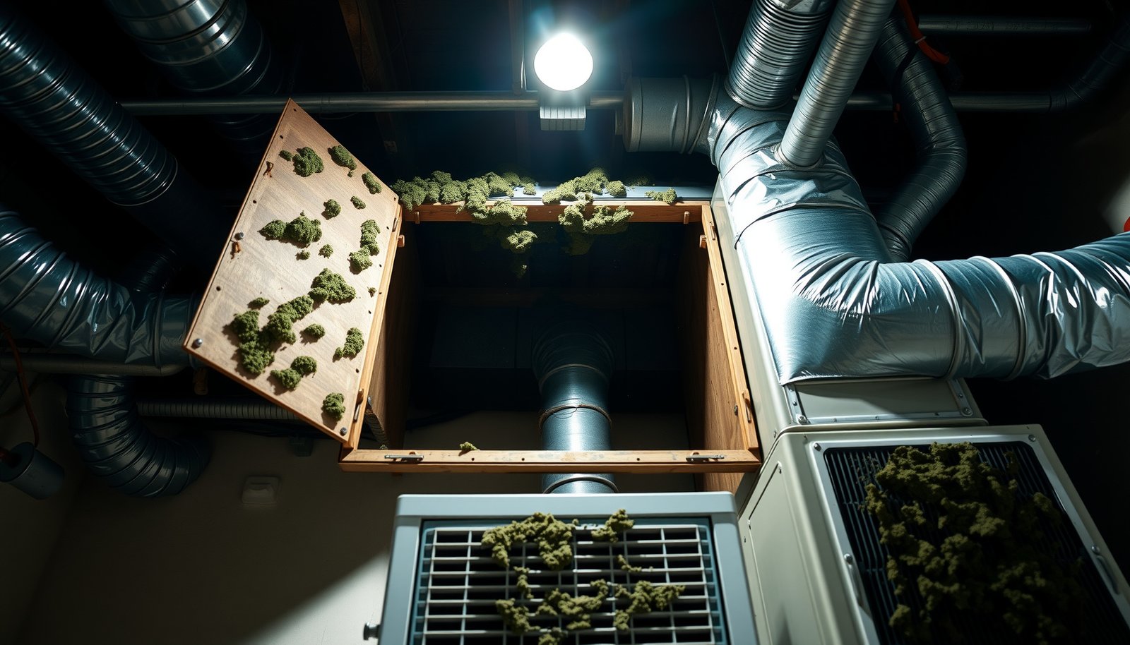 Musty Smell Only When AC Runs: Mold in the HVAC System Explained