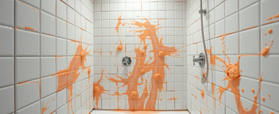 Orange and Pink Stuff in Shower: What It Actually Is and How to Remove It