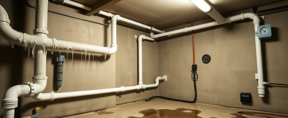 Pipes Started Sweating After Having Guests: More People Means More Humidity