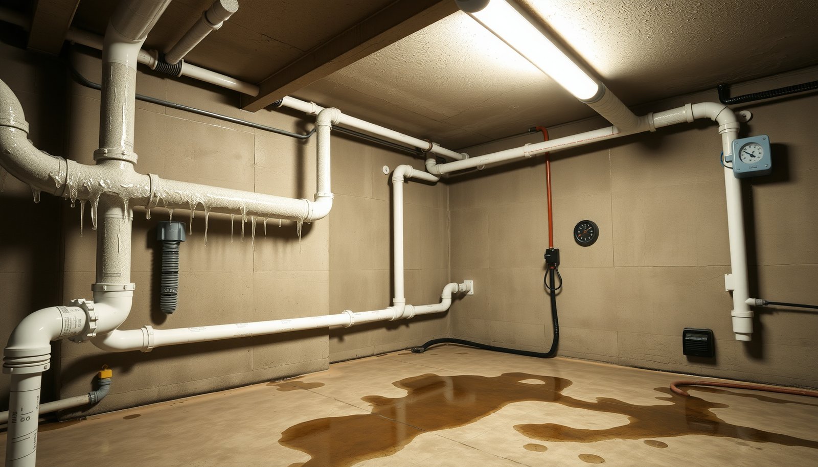 Pipes Started Sweating After Having Guests: More People Means More Humidity