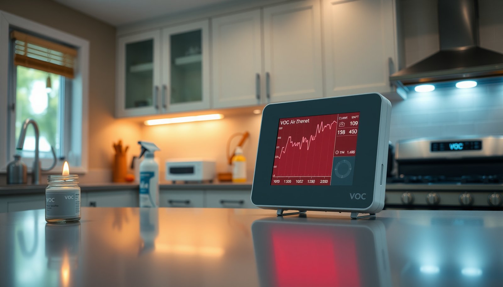 VOC Sensor Spiking Randomly at Home: 8 Hidden Sources Most People Miss