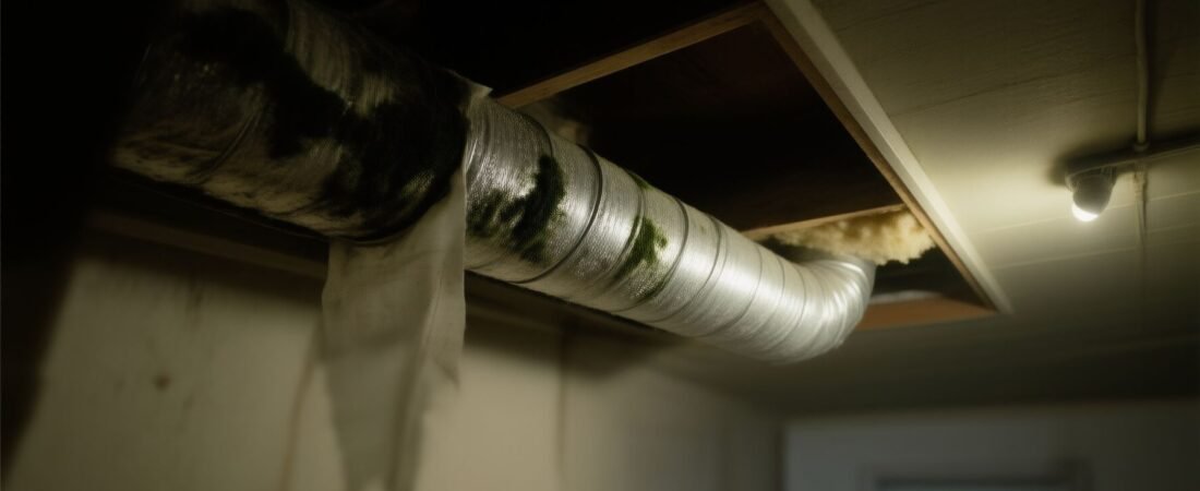 Why Manufactured Home Ductwork Sweats and Causes Hidden Mold