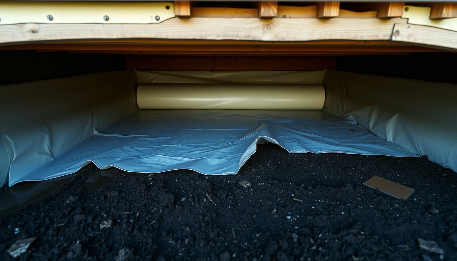 Moisture Problems Under a Mobile Home: Skirting, Ventilation and Vapor Barriers