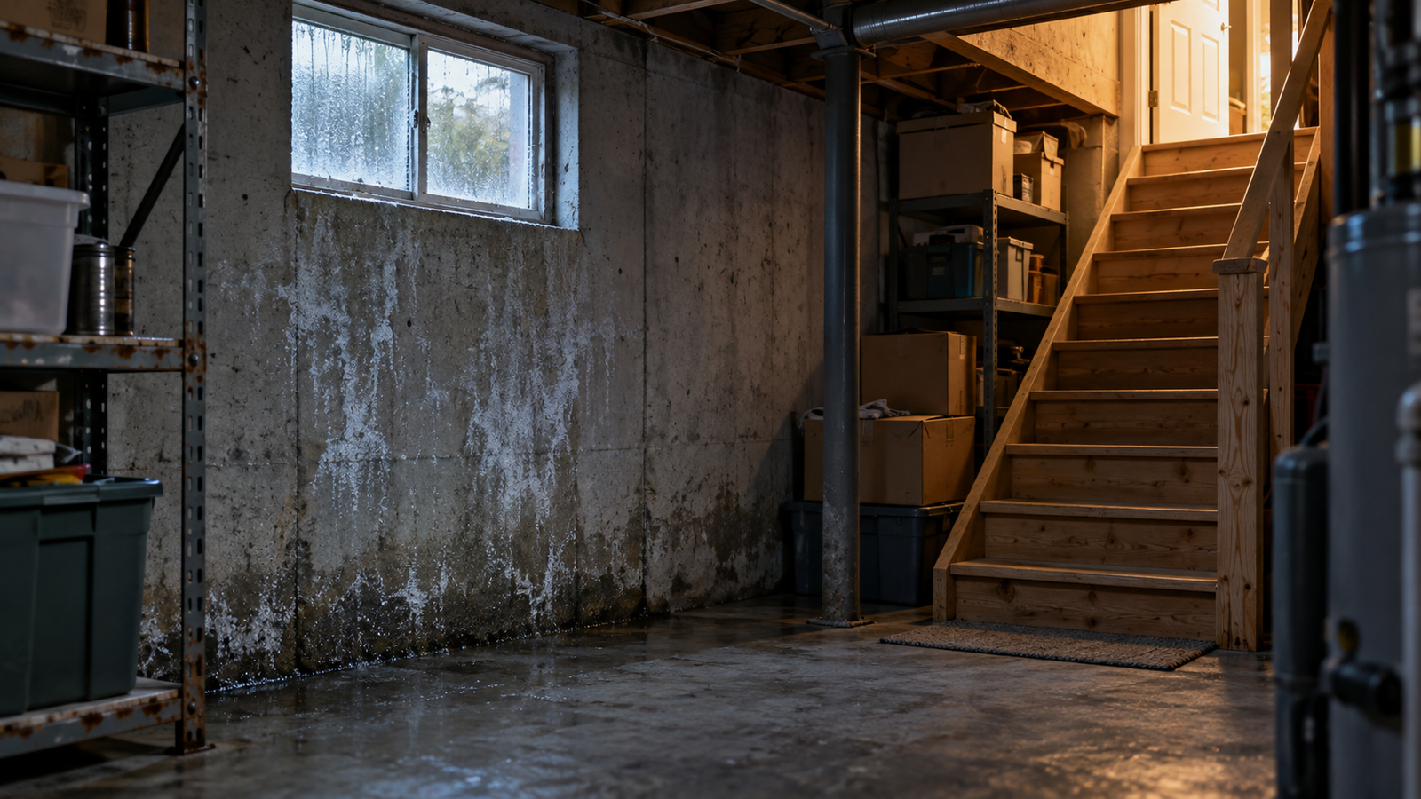 How a Damp Basement Raises Indoor Humidity Throughout the Home